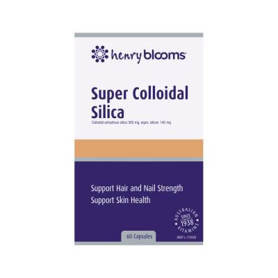 Henry Blooms Super Colloidal Silica 300mg 60c